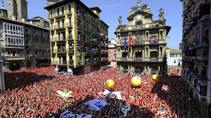 San Fermín - El chupinazo de los sanfermines 2015