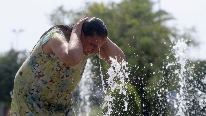 Telediario 1 - La ola de calor durará hasta el miércoles de la próxima semana