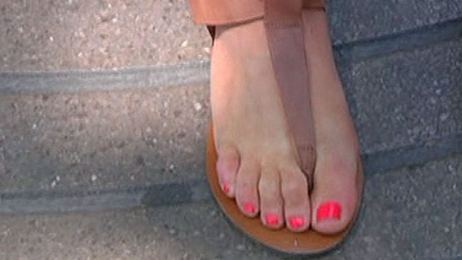 Las chanclas ¡solo en la playa!