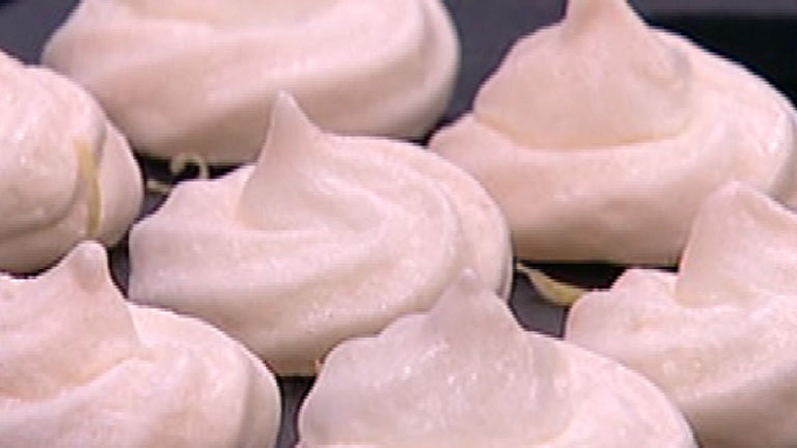 Pastelillos de merengue al horno