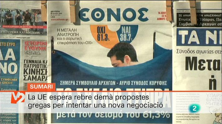 L'Informatiu - Vespre a La 2 - Informatiu - 6/07/2015