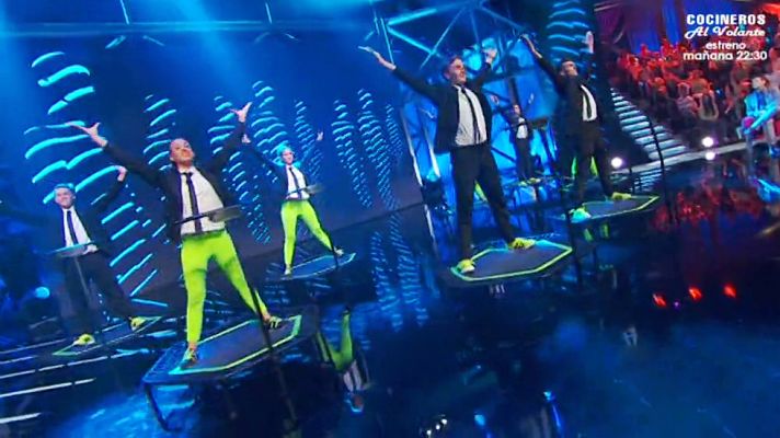 Insuperables - The pasbàsic jumpers, bailando sobre camas elásticas