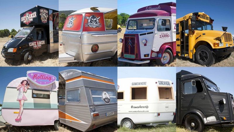 Cocineros al Volante - �Quieres echar un vistazo en el interior de los Food Trucks? �Abel Arana se cuela en ellos para ense��rnoslos!