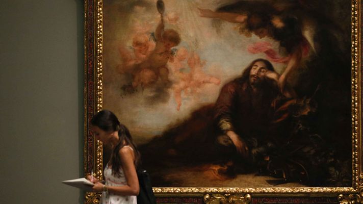 Telediario 1 - El Museo del Prado presenta una parte de las 25 obras donadas por el empresario Plácido Arango