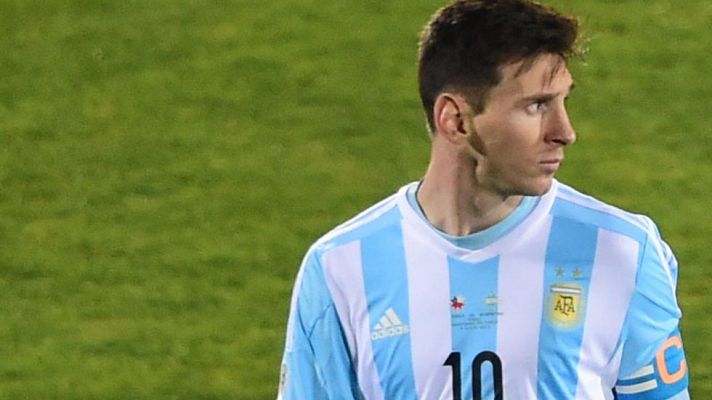 Telediario 1 - Estupor en Argentina por la posible marcha de Messi de la selección