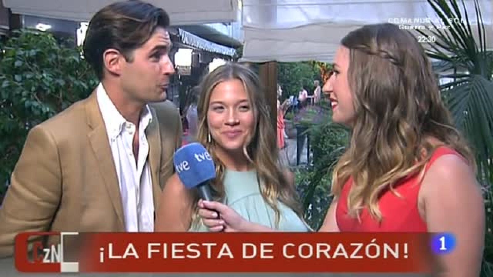 Los protagonistas de 6 hermanas en el Aniversario de Corazón