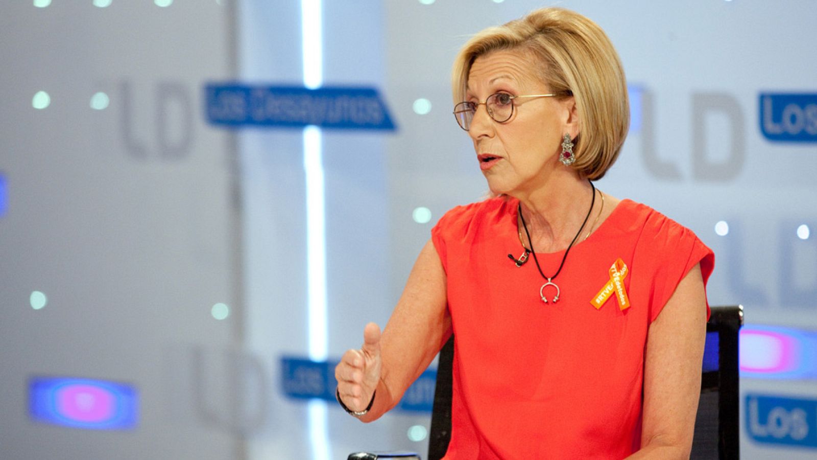 Rosa Díez, portavoz de UPyD: "No me arrepiento de haber querido mantener la independencia política de UPyD"