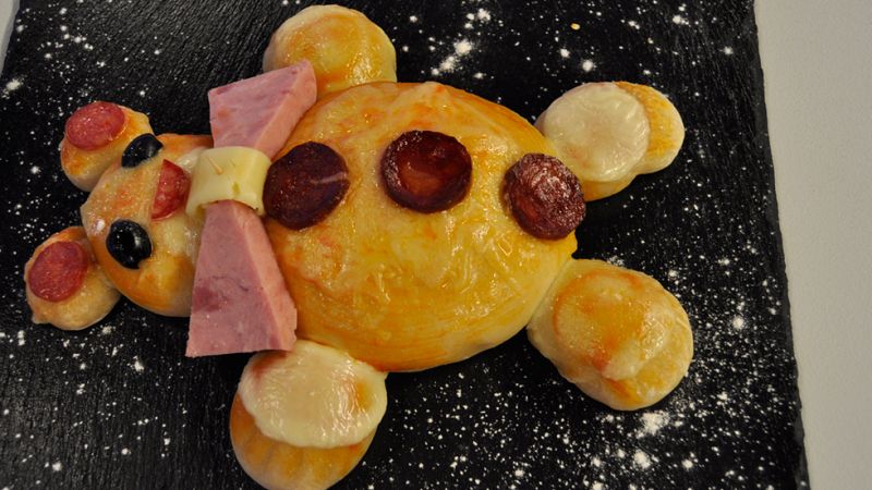 Receta Exprés - Pizza de oso