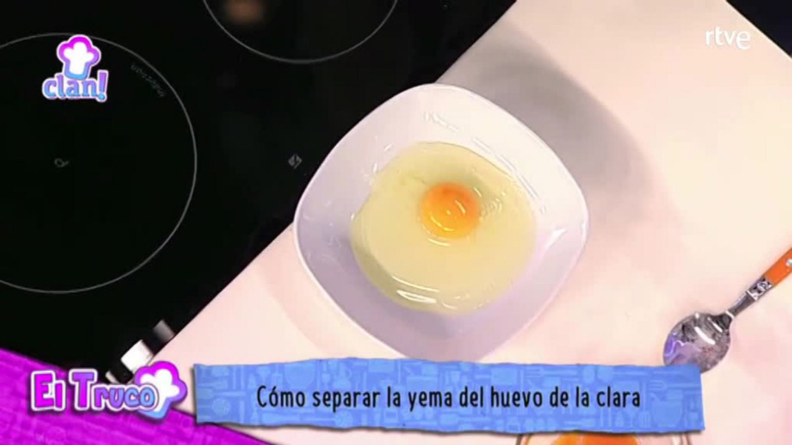 Truco - Separar la clara de la yema