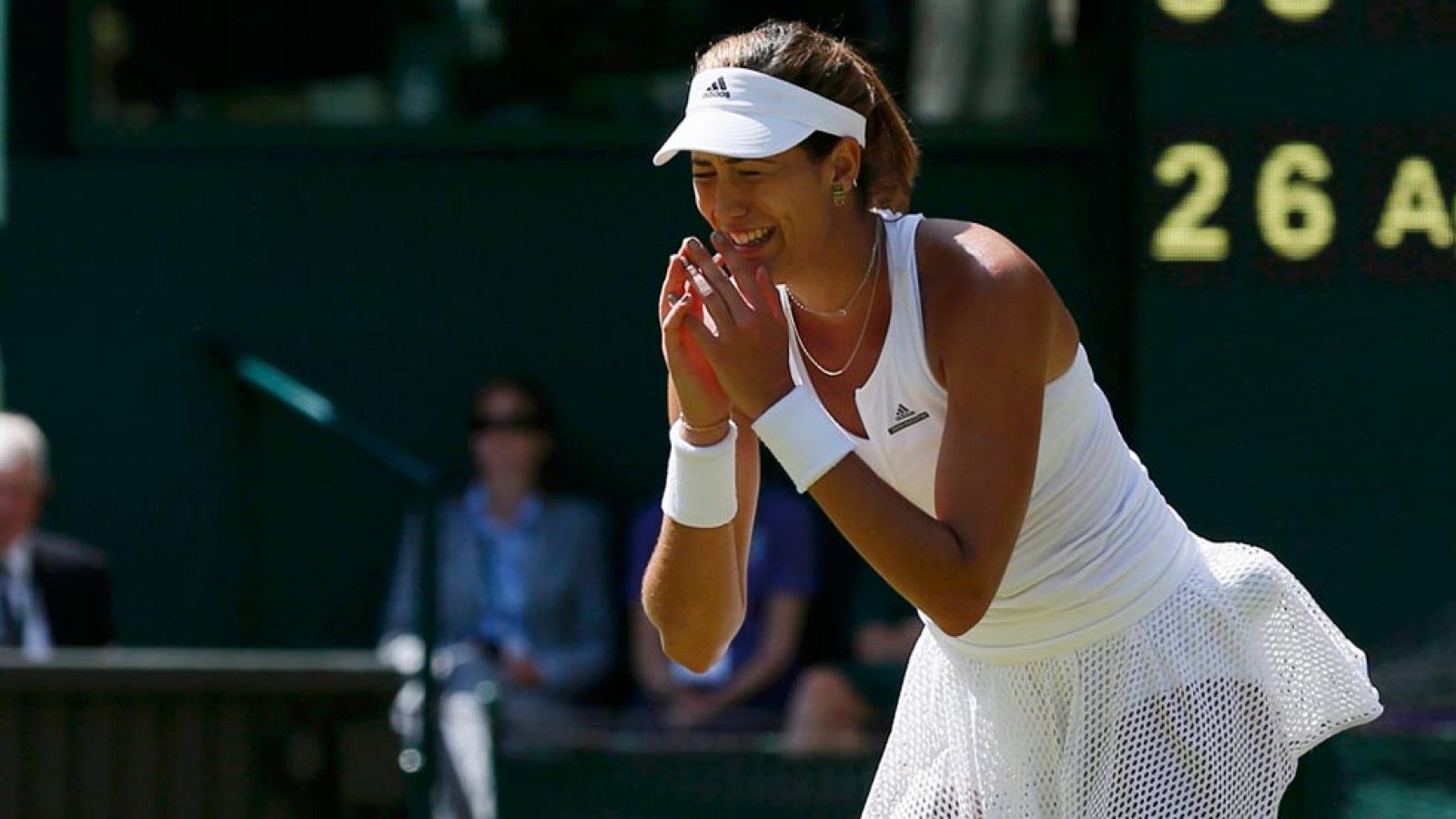 Garbiñe Muguruza, cuarta finalista española en Wimbledon