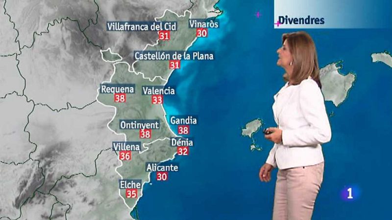 El tiempo en la Comunidad Valenciana - 10/07/15 - Ver ahora