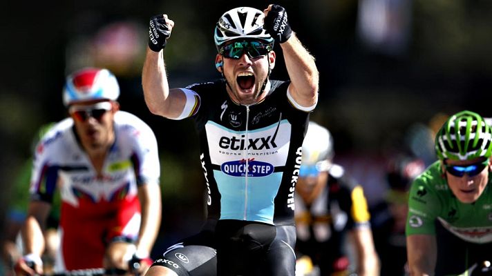 Tour de Francia - Mark Cavendish gana al esprín en Fougeres