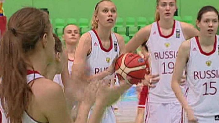 Baloncesto en RTVE - Campeonato Europa femenino Sub-20 1/4 Final Rusia-Portugal