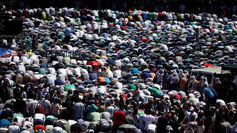 Conmemoración del vigésimo aniversario de la matanza de Srebrenica