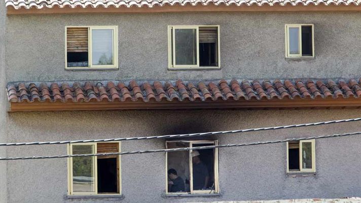 Telediario 1 - El incendio de Zaragoza, de los más graves en residencias