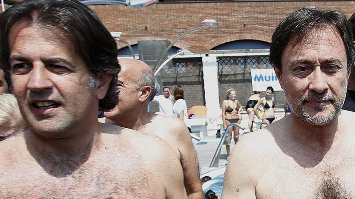 Telediario 1 - Benedito y Freixa ven "desesperado" a Laporta