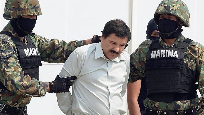 Telediario 1 - En busca y captura el narcotraficante 'El Chapo' Guzmán