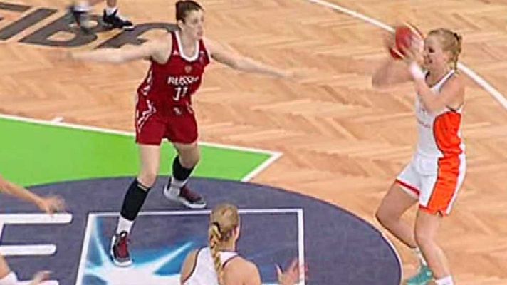 Baloncesto en RTVE - Camp. Europa Femenino Sub-20.  3r y 4º puesto: Rusia-Holanda