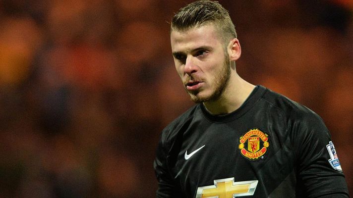 Telediario 1 - Florentino Pérez ni confirma ni desmiente el interés por De Gea
