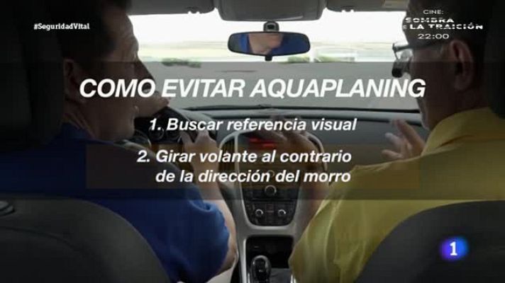 Seguridad vital 5.0 - Aprendemos a conducir en caso de aquaplaning