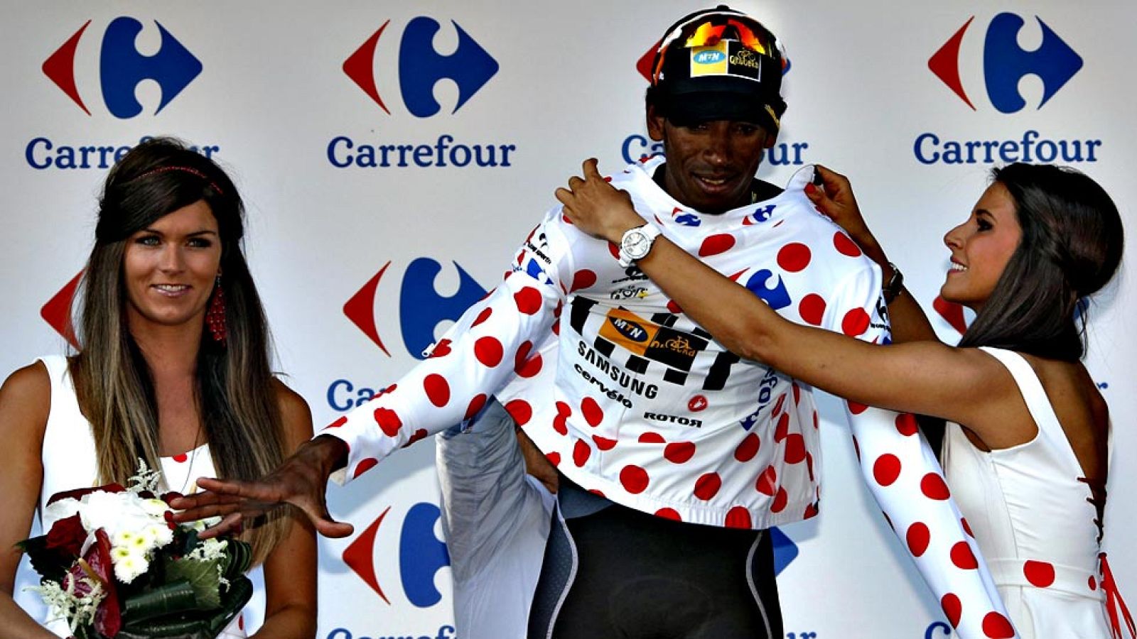 Uno de los símbolos más reconocibles del Tour de Francia es el maillot de puntos rojos que reconoce al líder de la clasificación de la montaña. Su relación con la ronda gala comenzó en 1975 y todavía perdura.