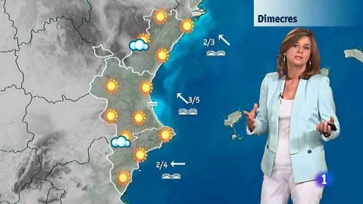 L'informatiu - Comunitat Valenciana - El tiempo en la Comunidad Valenciana - 14/07/15