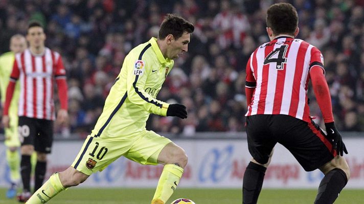 Telediario 1 - Athletic - Barça y Sporting - Madrid, primeros enfrentamientos de Liga
