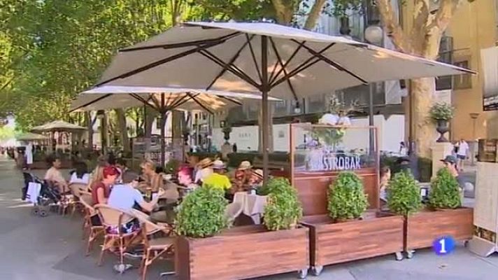 Informatiu Balear - L'ajuntament de Palma revisarà la situació de les 1.300 terrasses