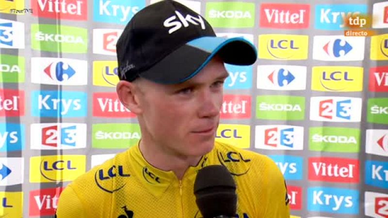 Froome, tras su golpe de autoridad: "No me lo creo"