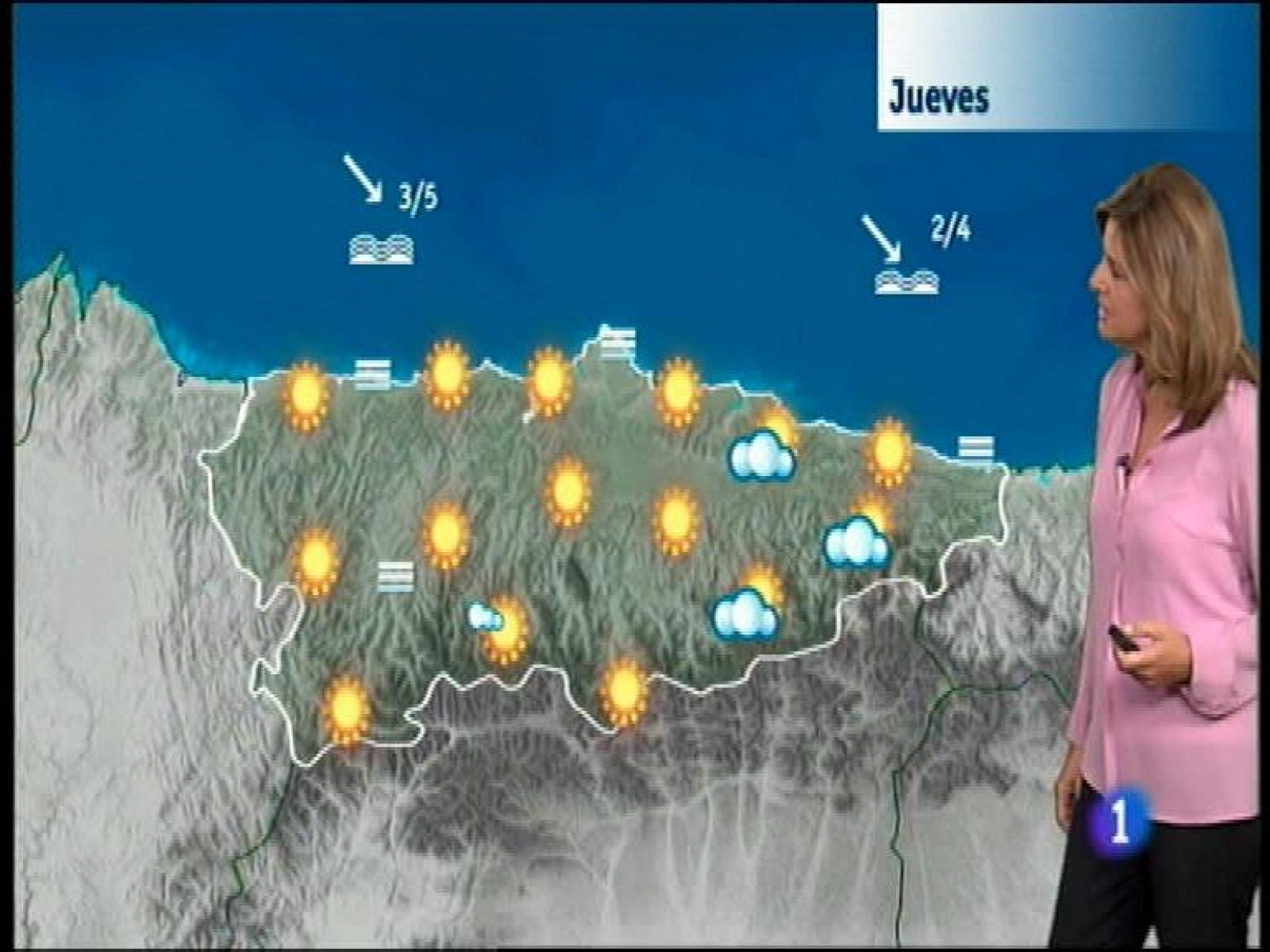 El tiempo en Asturias - 15/07/15 | Ver