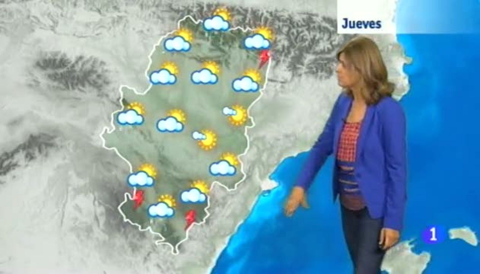 El Tiempo en Aragón-16/07/15
