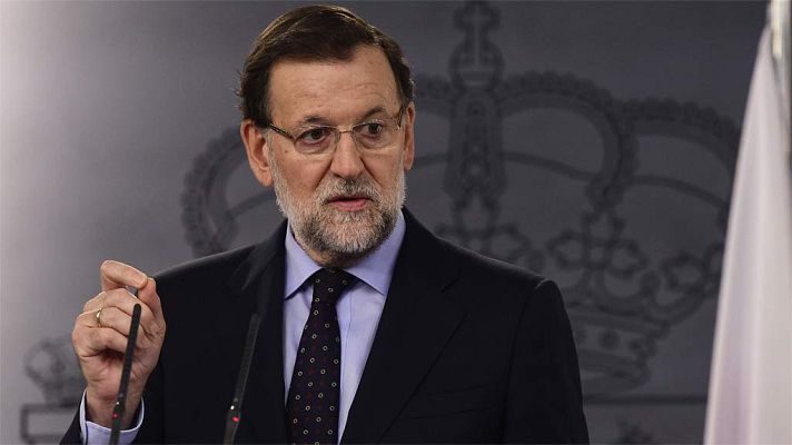 Telediario 1 - Rajoy: "No va a haber independencia en Cataluña"