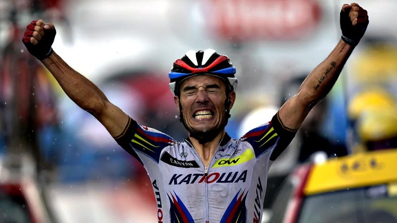 'Purito' Rodríguez se impone en Plateau de Beille y Froome afianza su liderato