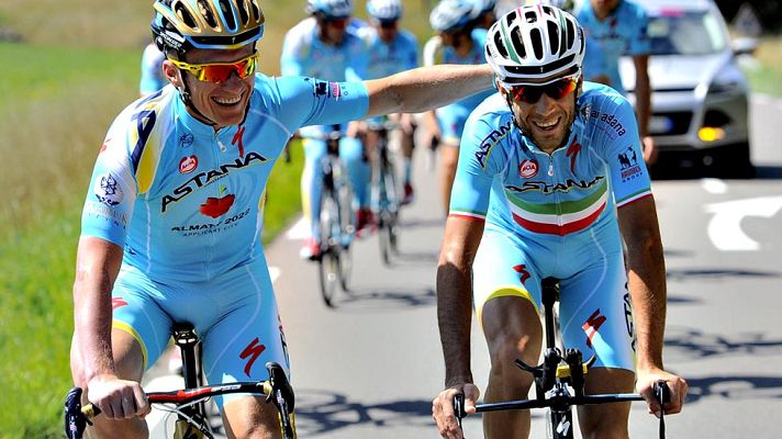 Telediario 1 - Astana podría llegar a la Vuelta a España con hasta tres 'capos'