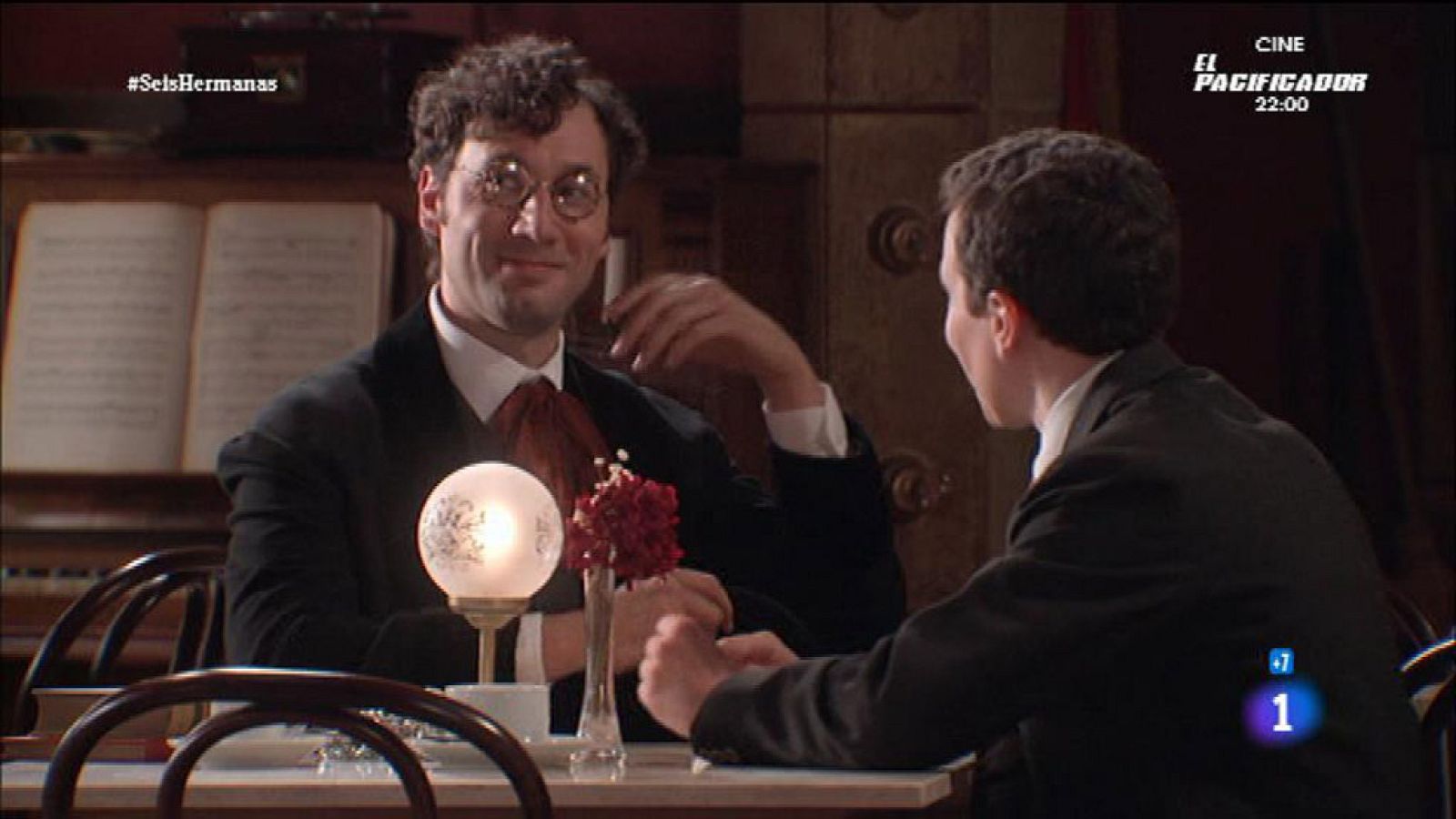 'Seis Hermanas' - Bernardo se disfraza de Román Caballero