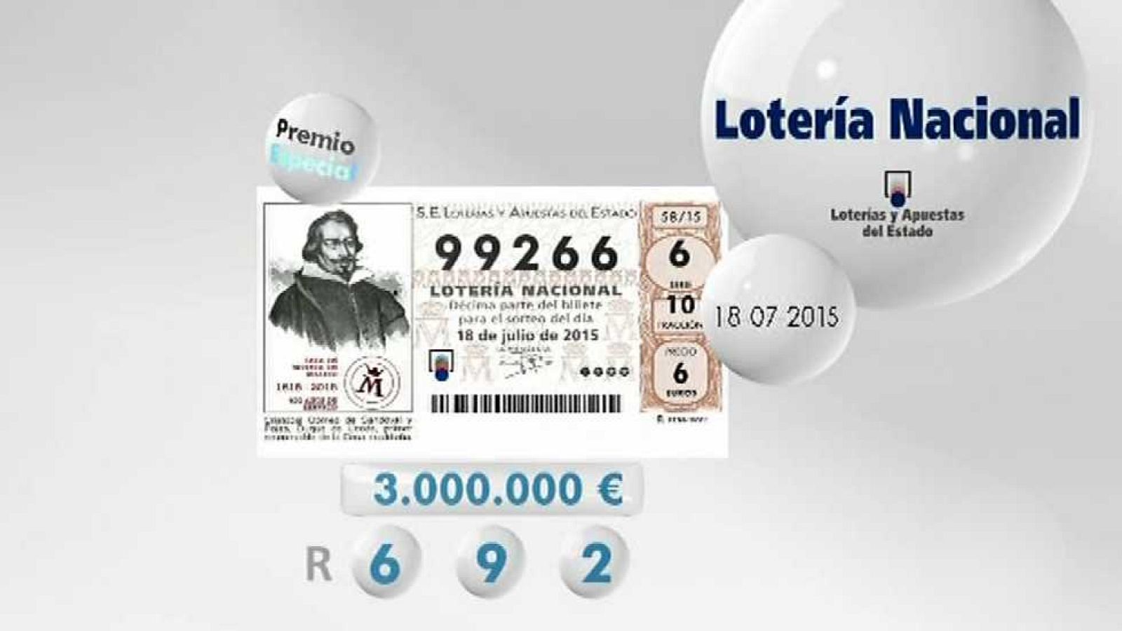 Lotería viajera - 18/07/15 - ver ahora