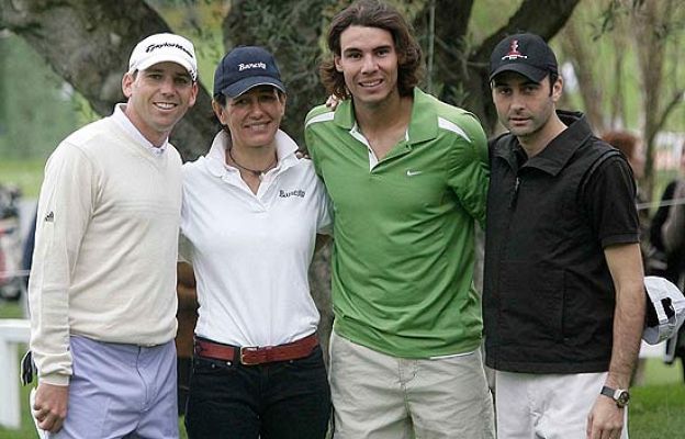  - Nadal y Sergio García juegan juntos