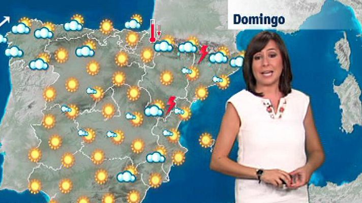 El tiempo - Tormentas la mitad norte