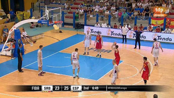 Baloncesto en RTVE - Final Campeonato de Europa sub-20: Serbia - España