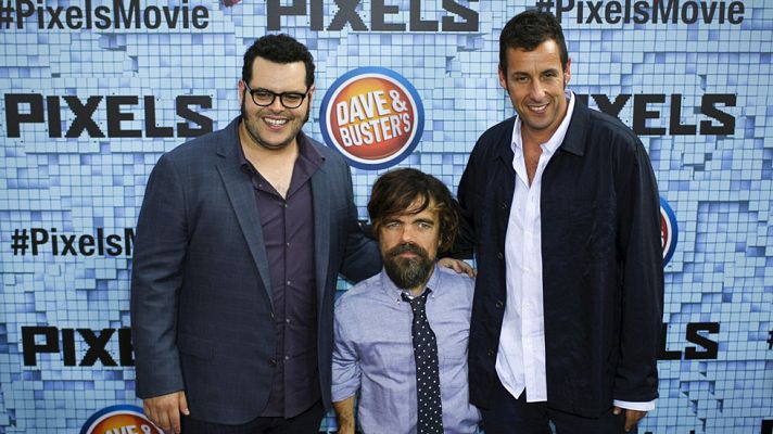 Telediario 1 - Estreno de  'Pixels', la nueva comedia de Chris Columbus