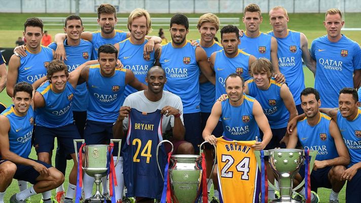 Telediario 1 - Primer entrenamiento con ambiente festivo del Barça en EE.UU.