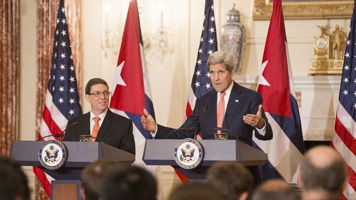 Telediario 1 - Washington y La Habana comienzan las conversaciones para la normalización total de las relaciones