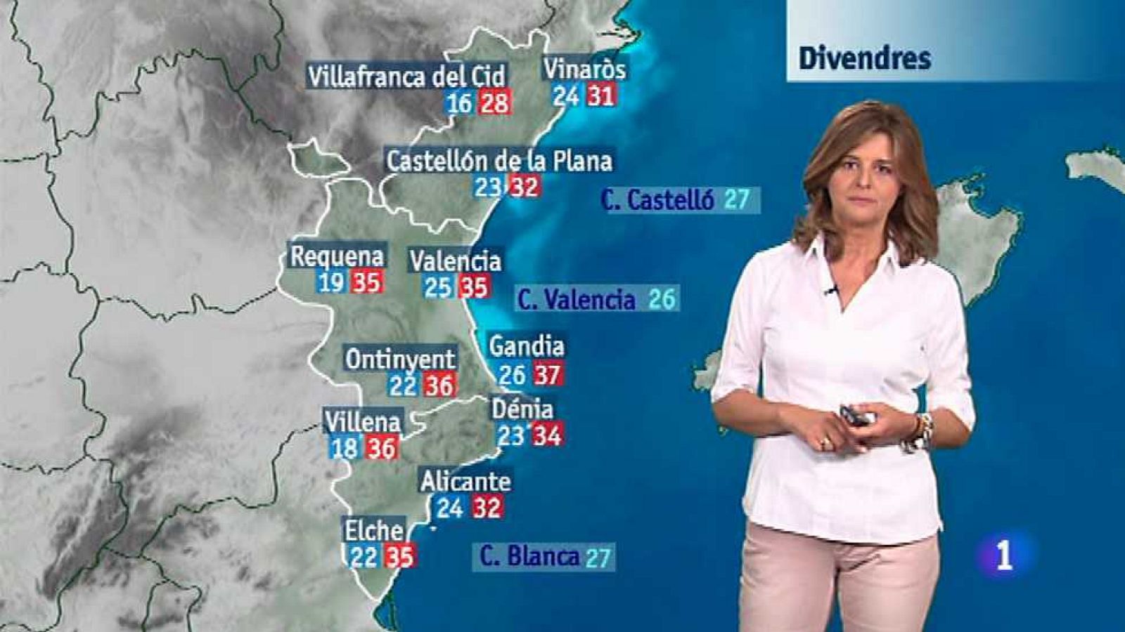 El tiempo en la Comunidad Valenciana - 23/07/15 - ver ahora