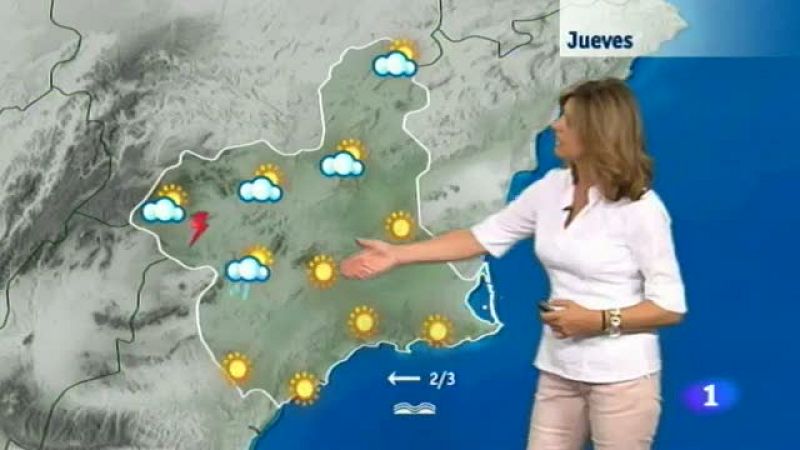 El tiempo en la Región de Murcia - 23/07/2015