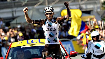 El franc�s Romain Bardet se impuso este jueves en la segunda etapa alpina del Tour de Francia, su primer triunfo en la ronda gala y el segundo de un franc�s en la presente edici�n. El ciclista del AG2R, de 24 a�os, particip� en la escapada del d�a co