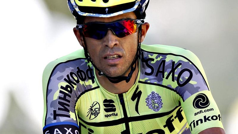 Contador: "Si Valverde lo hace normal, estará en el podio"