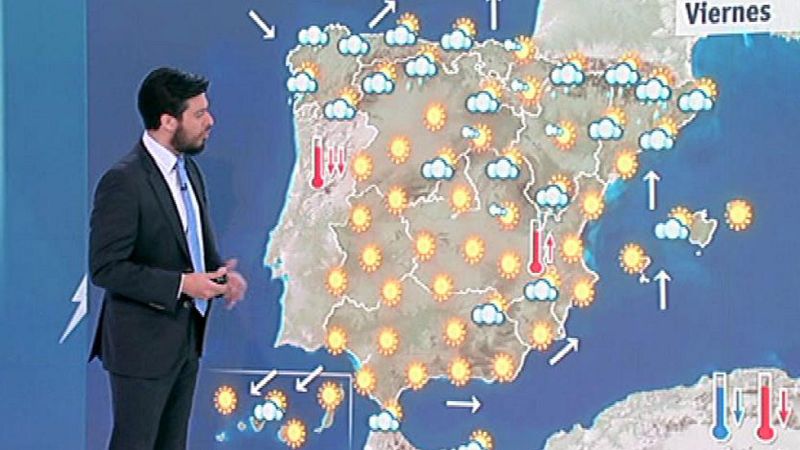 Temperaturas  sin cambios y cielos despejados