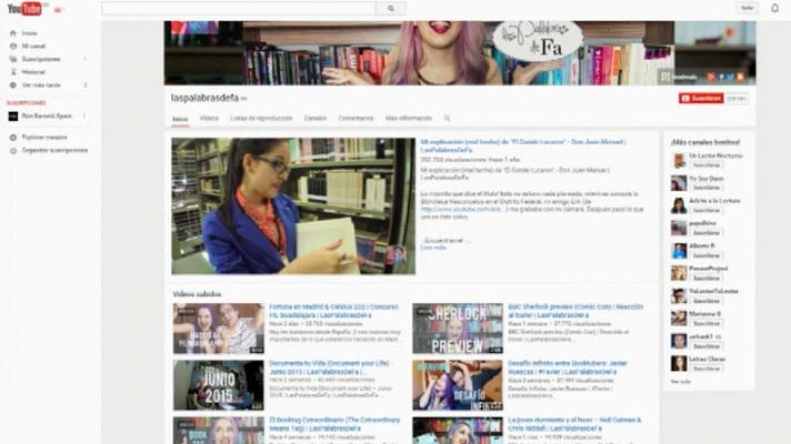 Telediario 1 - Booktubers, críticos literarios del siglo XXI