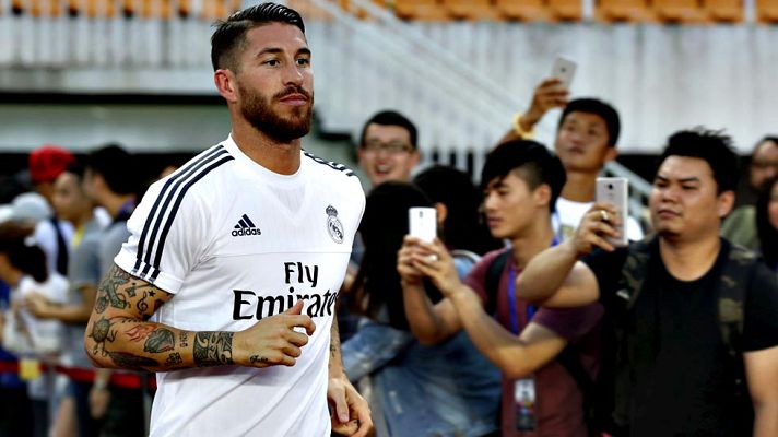 Telediario 1 - Florentino Pérez y Sergio Ramos podrían acercar posturas en China