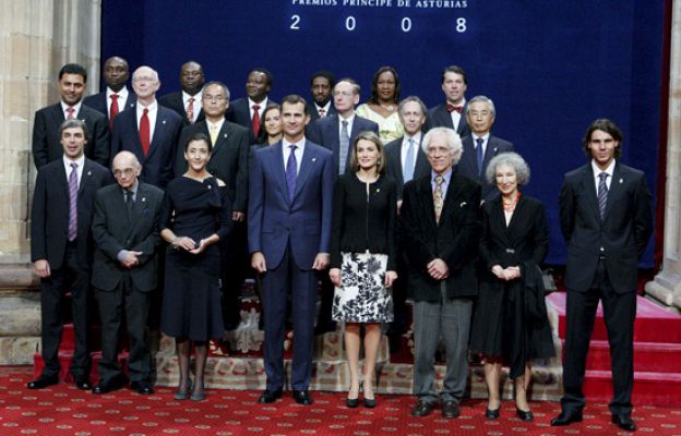 Premios Princesa de Asturias - Recepción de los P. de Asturias